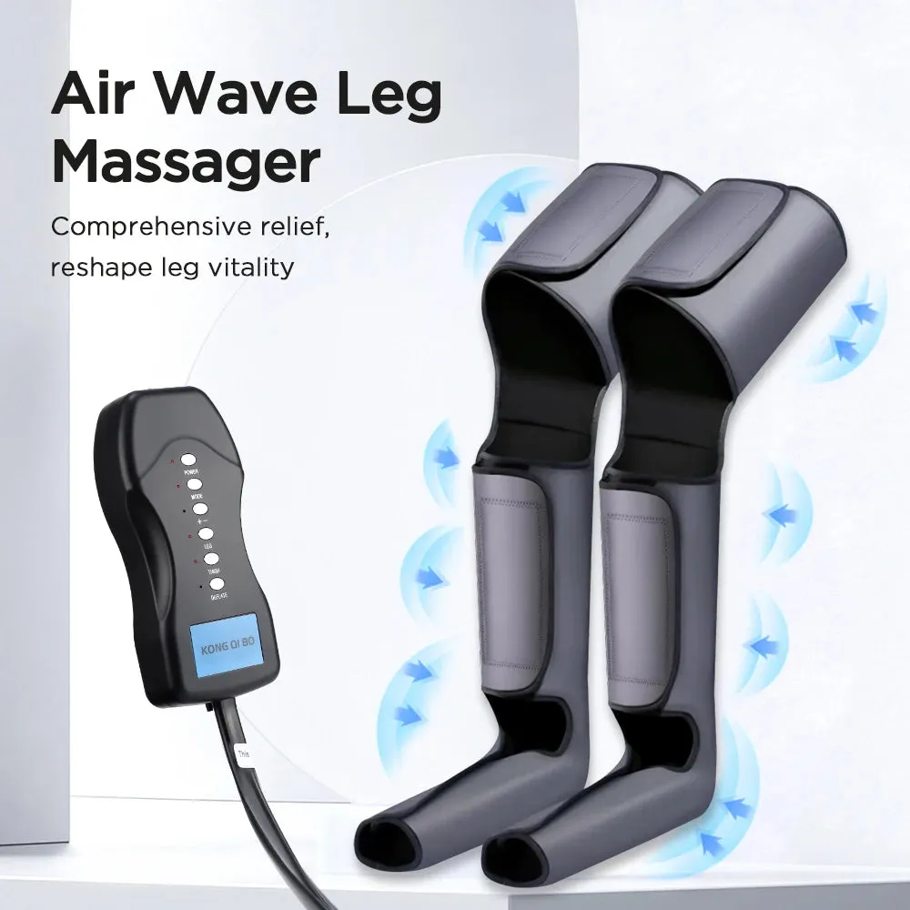 Leg Massager Boots Calf Foot Airbag Wrap Compression