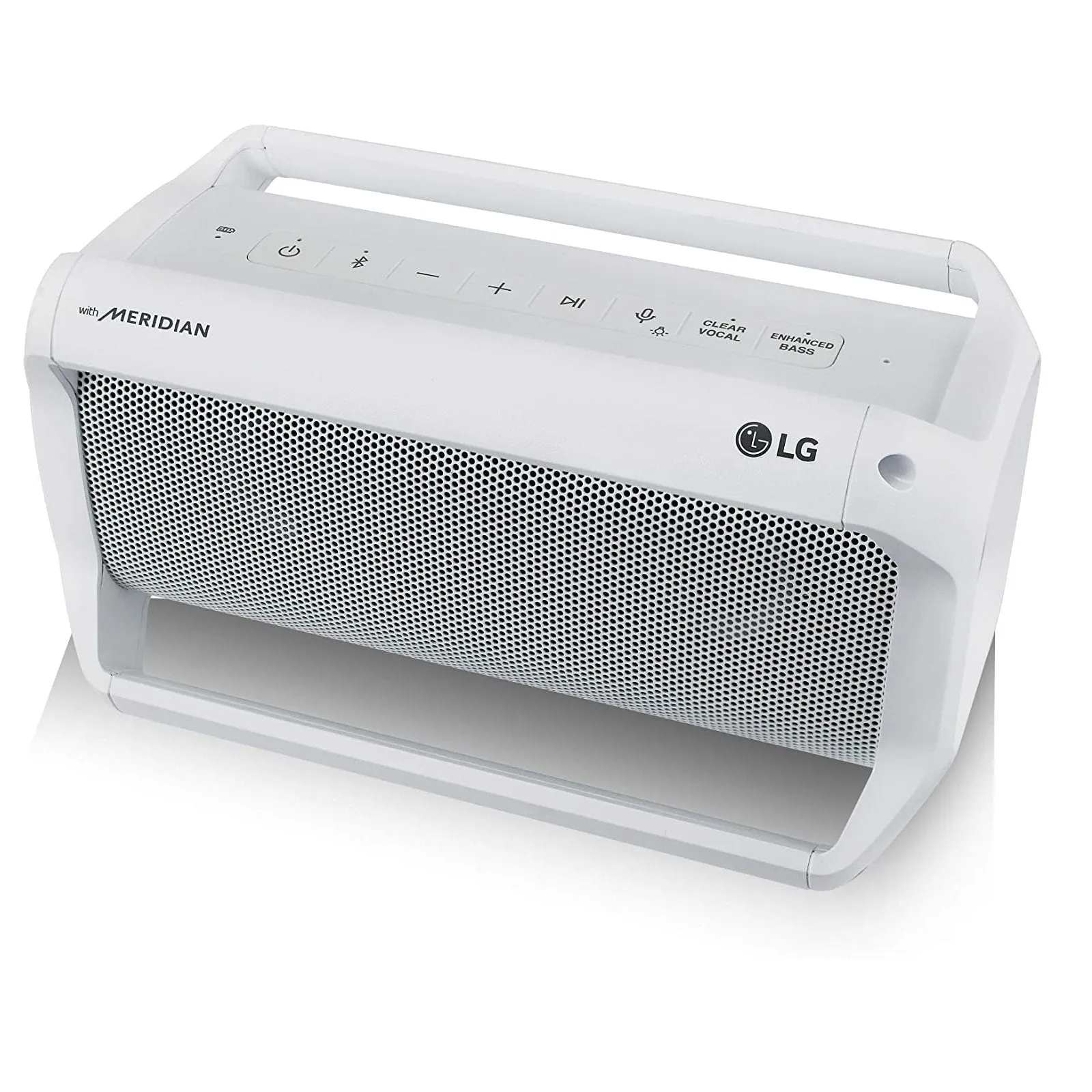 LG PK5W Portable Bluetooth Speaker with Meridian Technology