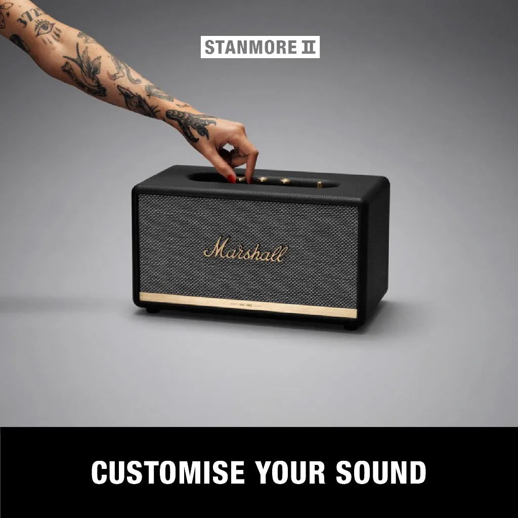 Marshall Stanmore II Bluetooth Speaker Black