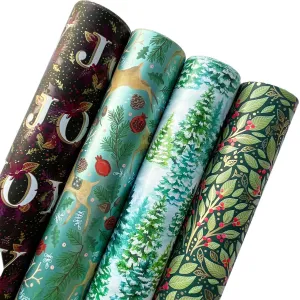 Mature Christmas Wrapping Paper Roll Bundle