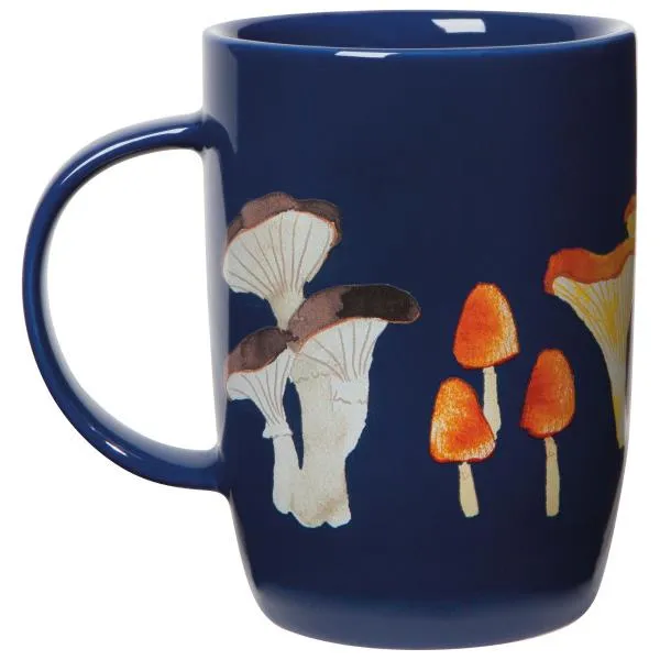 Now Designs 18oz Porcelain Mug - Field Mushrooms (Ó)