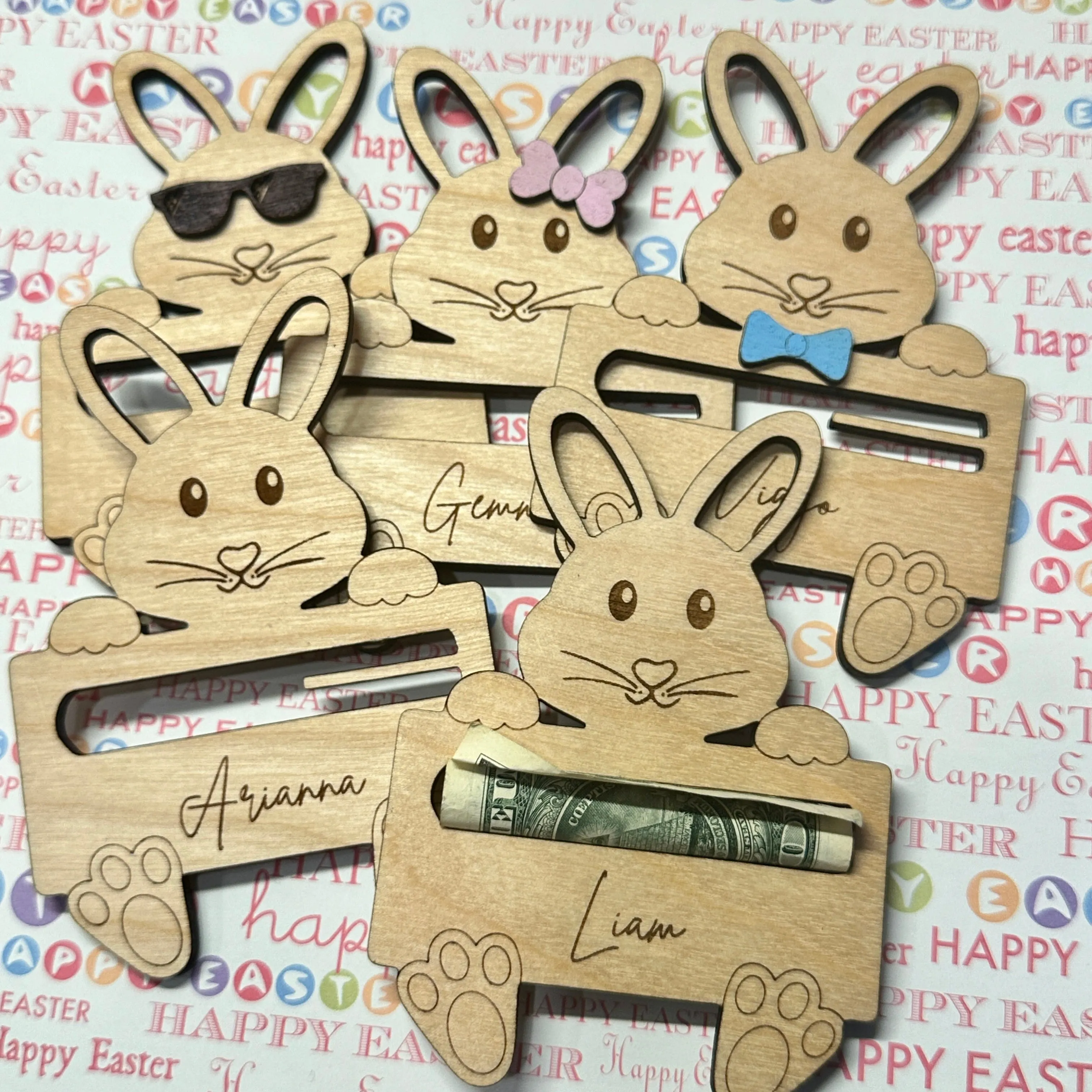 Personalized Easter Money Holder