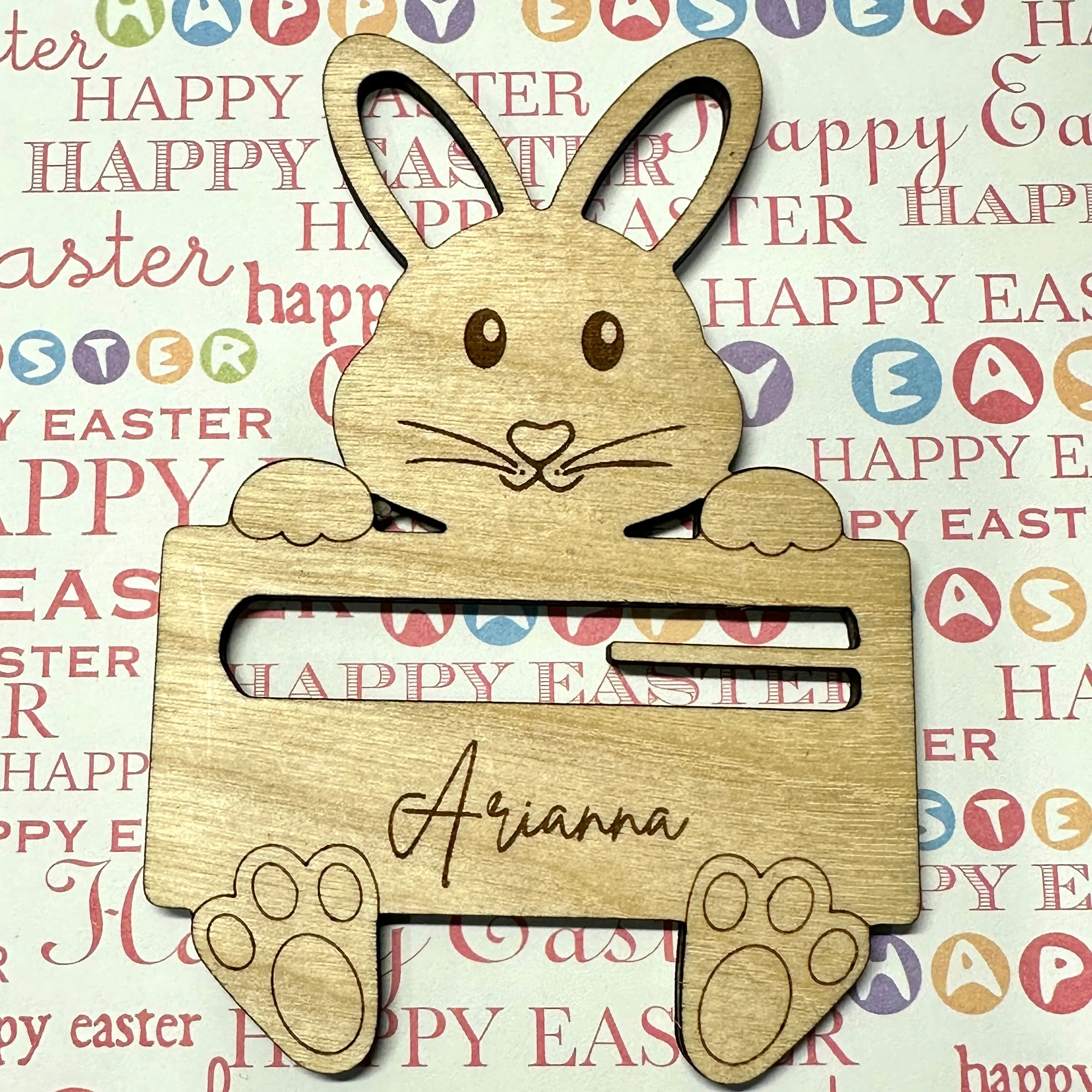 Personalized Easter Money Holder