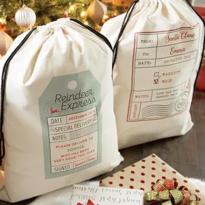 Personalized Jumbo Christmas Gift Bags