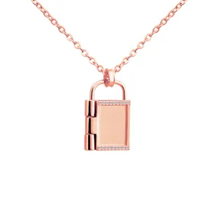 Photo Locket Pendant - RoseGold