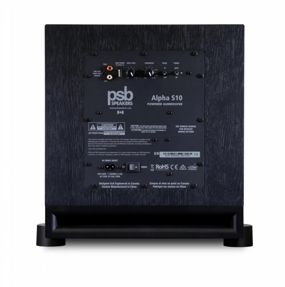 PSB Alpha S10 - 10" Subwoofer