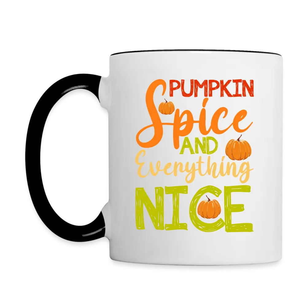 Pumpkin Spice and Everything Nice Coffee Mug