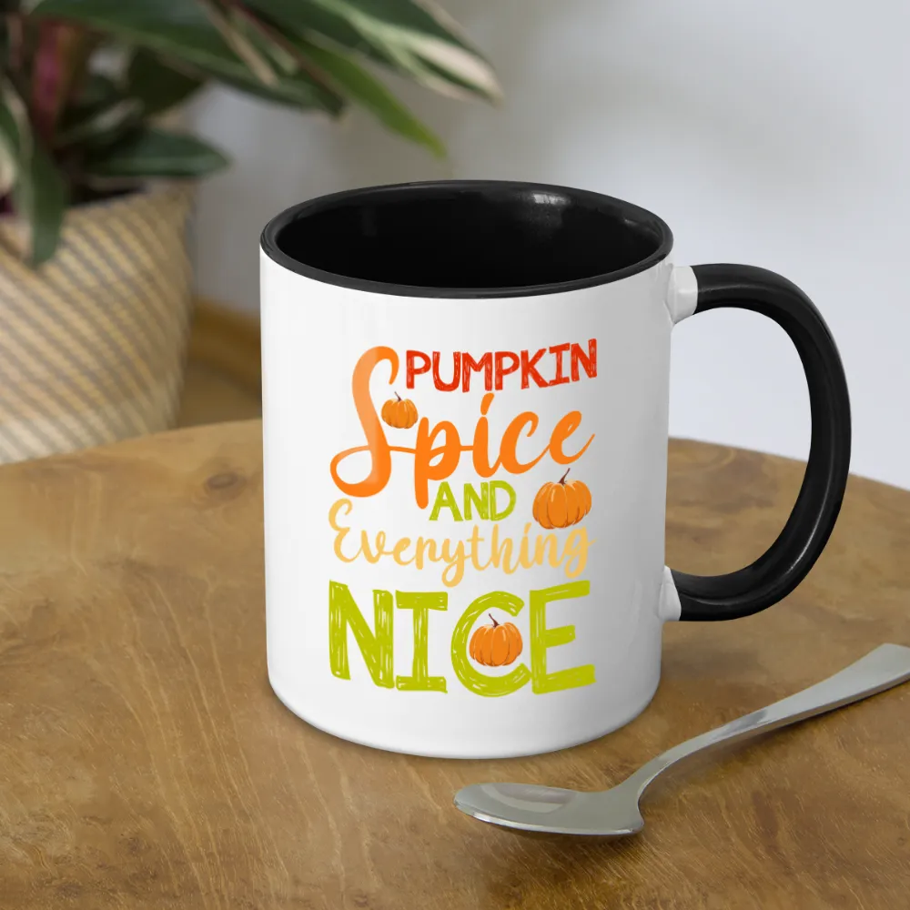 Pumpkin Spice and Everything Nice Coffee Mug