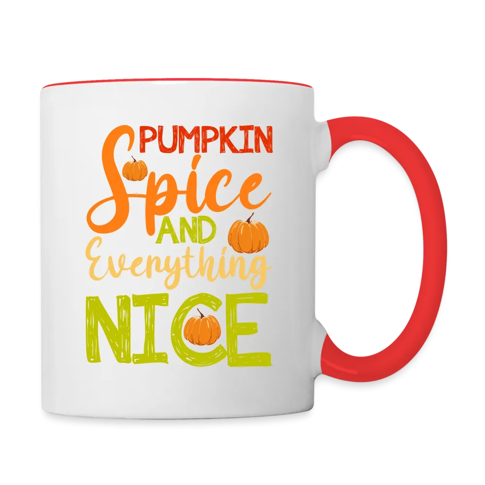 Pumpkin Spice and Everything Nice Coffee Mug