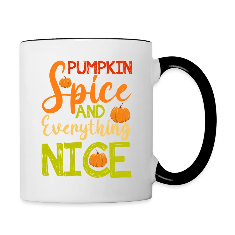 Pumpkin Spice and Everything Nice Coffee Mug