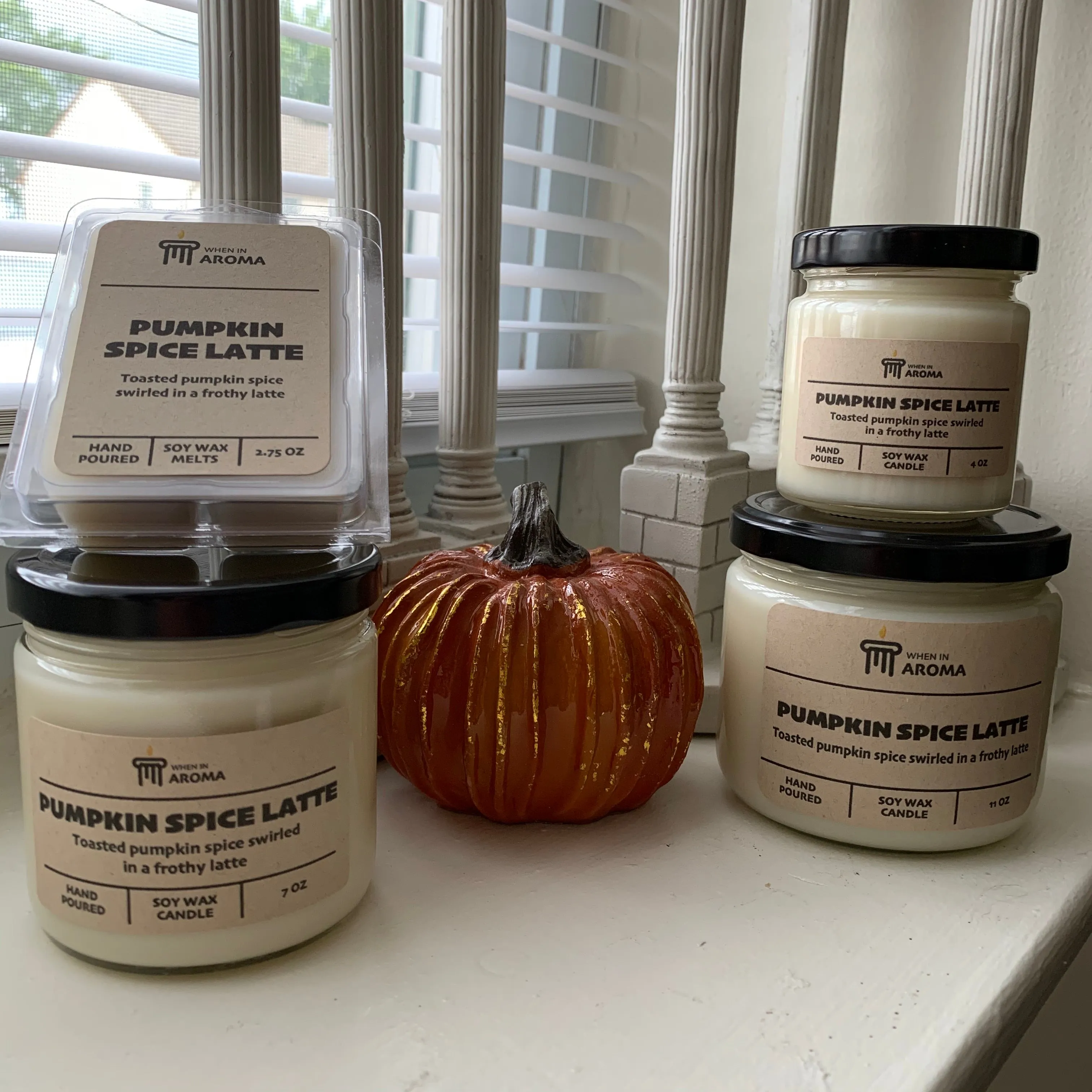 Pumpkin Spice Latte Soy Candle