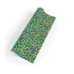 "Mega Dice Wrap" in Green - Wrapping Paper (2 sizes)