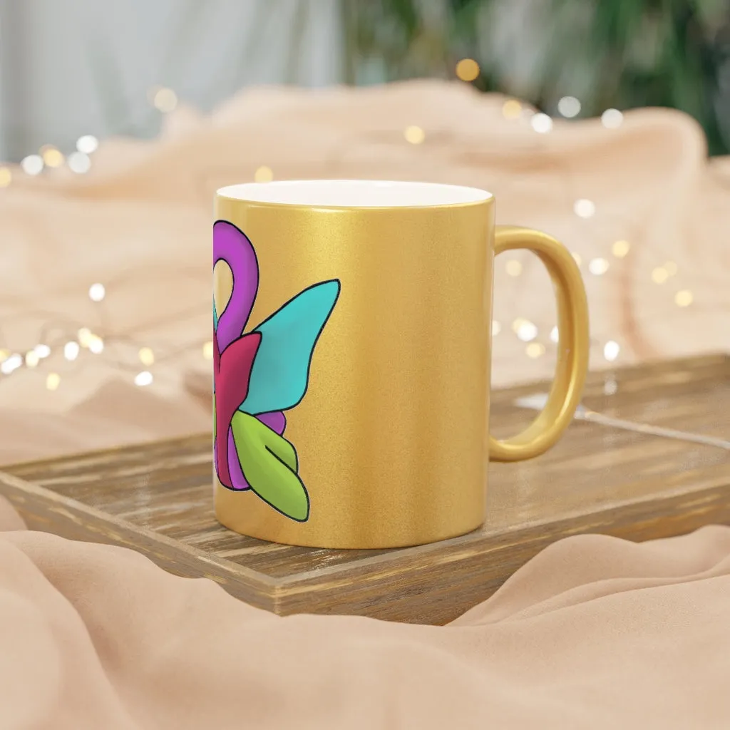 Rengitsu Metallic Mug (Silver\Gold)