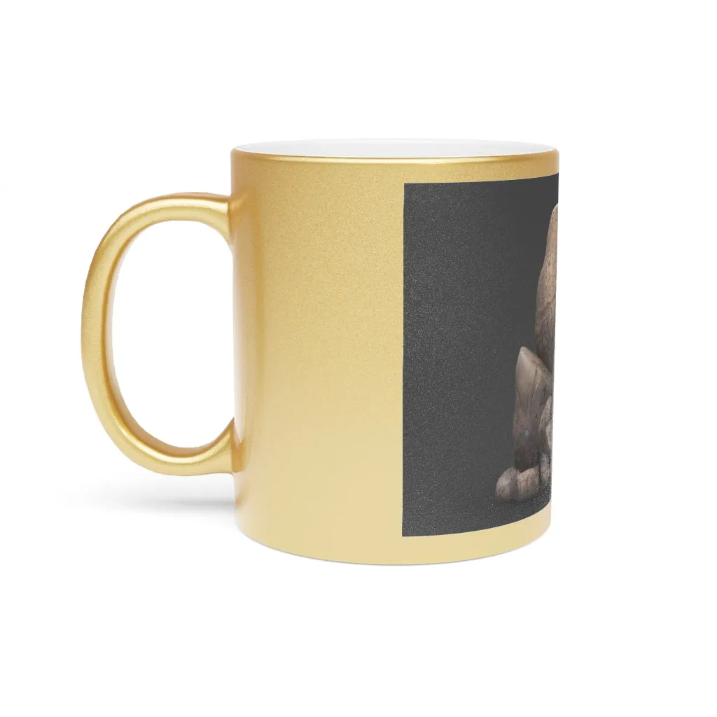 Rocks Metallic Mug (Silver / Gold)