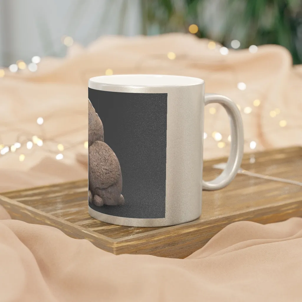 Rocks Metallic Mug (Silver / Gold)