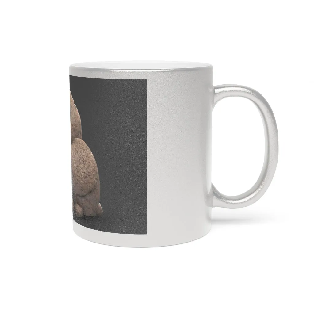 Rocks Metallic Mug (Silver / Gold)