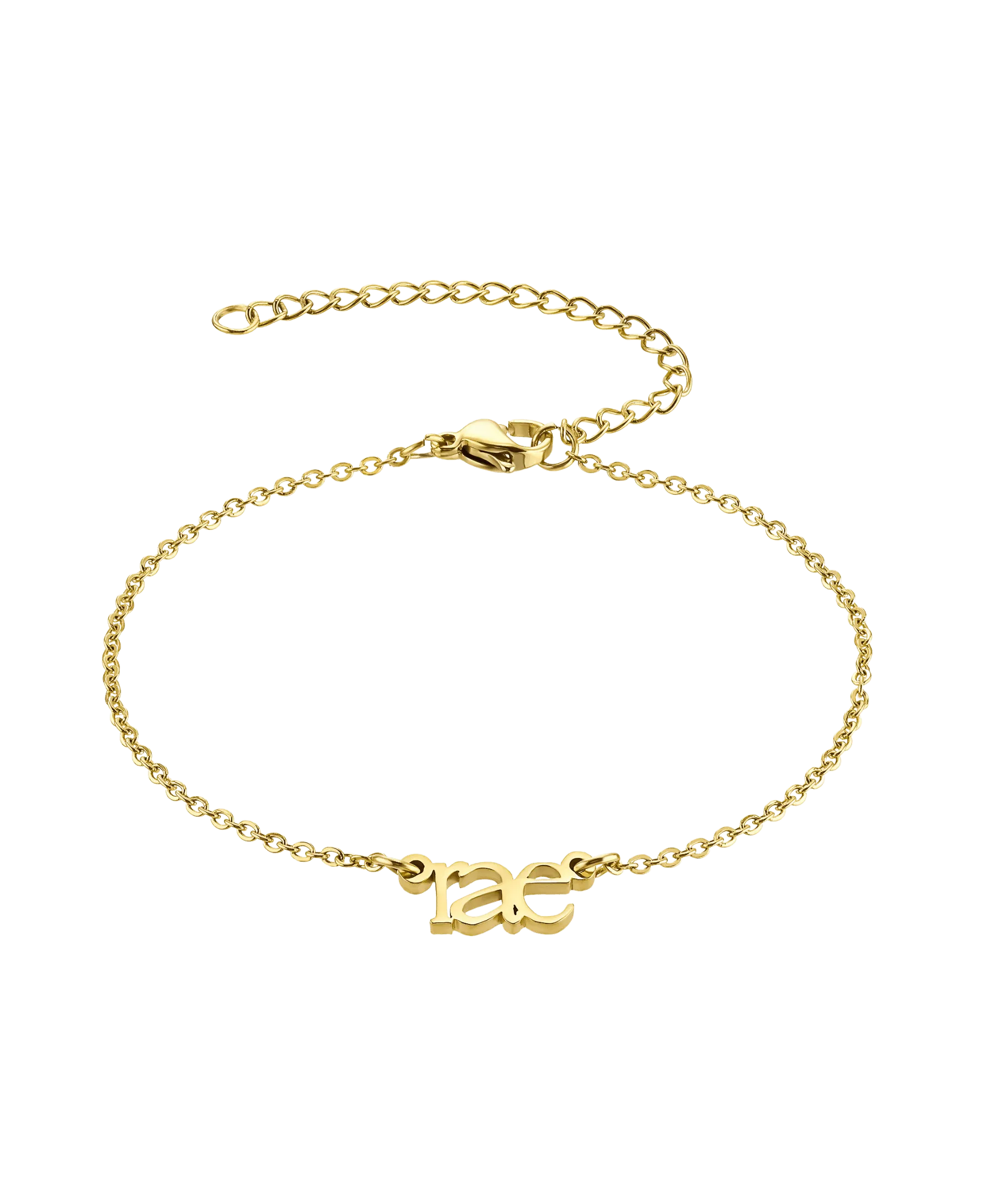 Sleek Name Bracelet 18ct Gold Vermeil