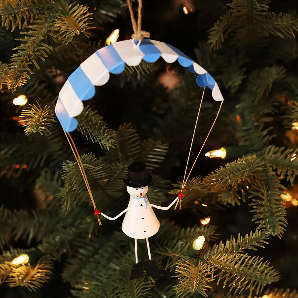 Snowman Paraglide Ornament