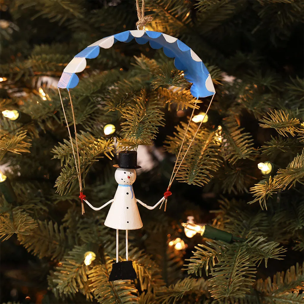 Snowman Paraglide Ornament