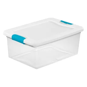 Sterilite Latch Storage Box With Lid 15qt 1pc