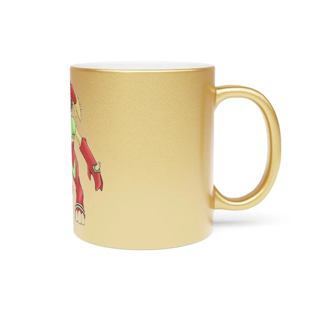 Tsostkibird Metallic Mug (Silver / Gold)