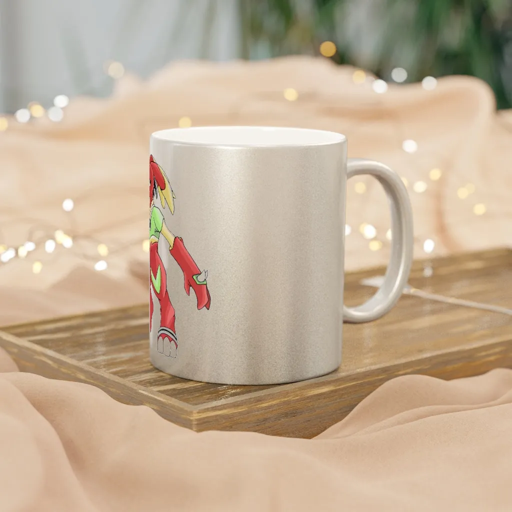 Tsostkibird Metallic Mug (Silver / Gold)