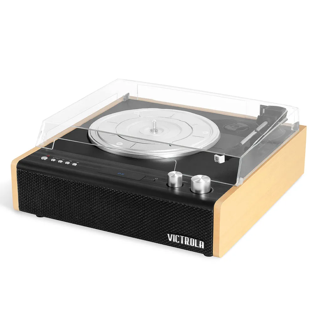 Victrola Eastwood Turntable   Bundled Majority D40 Bluetooth Speakers