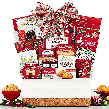 Warm Holiday Wishes: Holiday Gift Basket