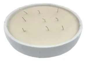 White Bowl Multi-Wick Soy Candle - SM/MED