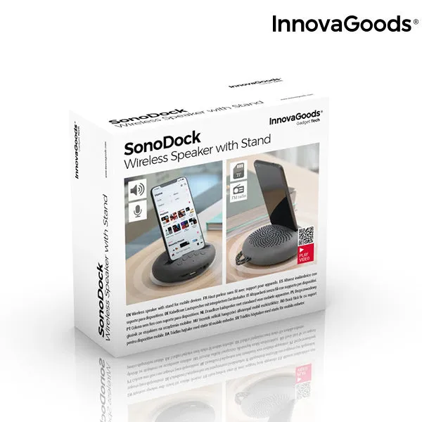 Wireless Speaker with Holder for Devices Sonodock InnovaGoods