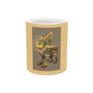 Yellow Amara Metallic Mug (Silver / Gold)